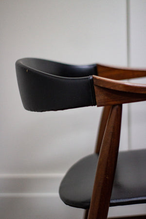 Danish Teak Desk Chair