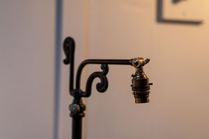 Late 19th Century American Rise and Fall Floor Lamp by National