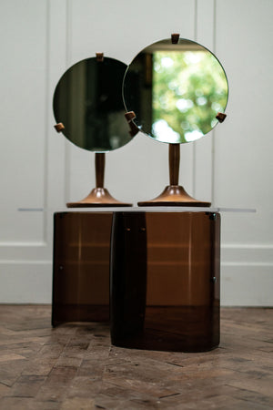 Pair of Vanity Mirrors by Lucian Ercolani for Ercol, 1960s.