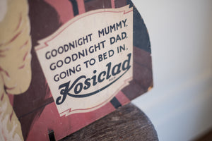 Kosiclad 1940's Advertising Sign