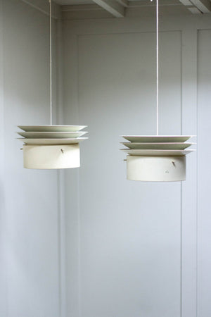 Pair of Ceiling Lights by Hans-Agne Jakobsson, 1960s.