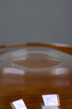 Alfredo Barbini Glass Bowl for Murano