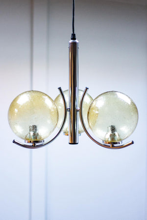 Midcentury Ceiling Light Chandelier by Richard Essig