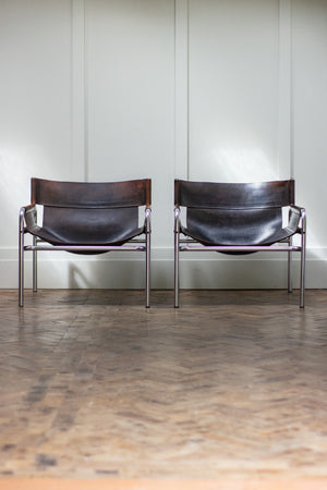 Pair of 1970's Walter Antonis Chairs