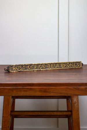 Post Office Telephones Sign