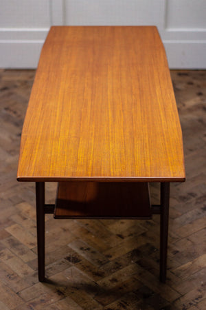 Danish Modern Teak Coffee Table 1960s
